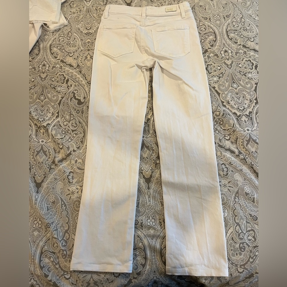 Paige straight leg jeans